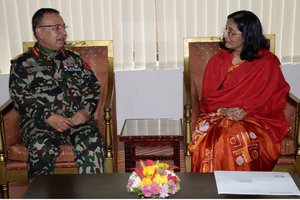 Ambassador of Bangladesh Calls on COAS Chhetri