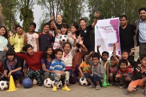 U.S. Women’s Soccer World Cup Champions Conduct Empowerment Clinics in Kathmandu and Dhangadhi