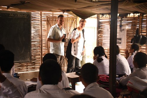 Australian ambassasdor Budd in Jhapa.jpg