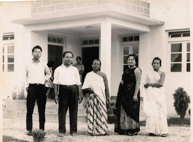 Basanta Sakya&#x27;s family at bunglow  In Lazimpat cover.jpg