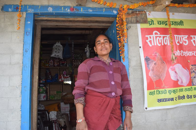 Bhagbati BK running grocery in Suri.jpg