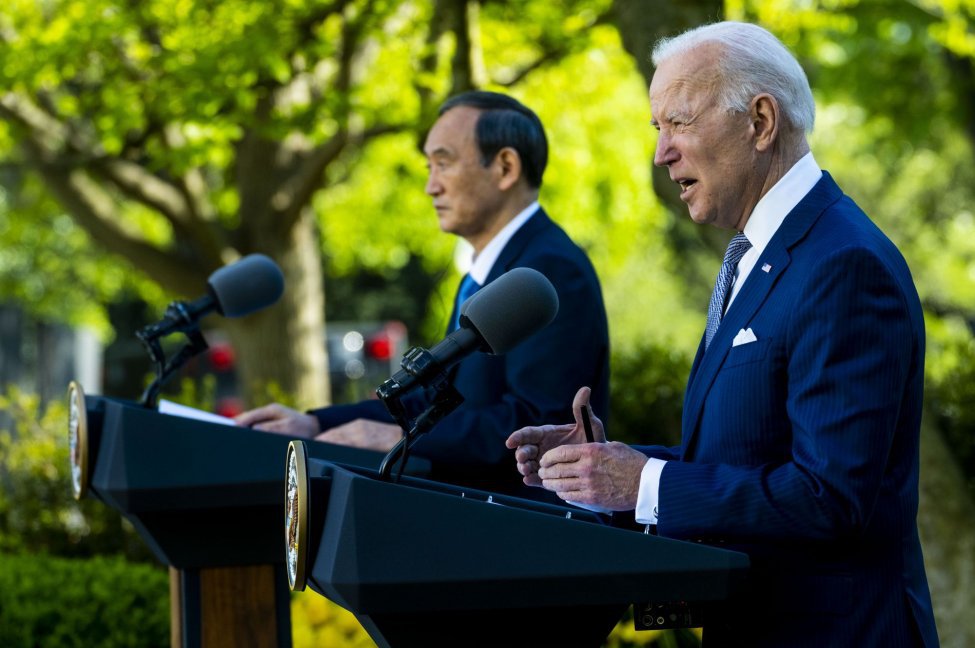 Suga, Biden Speak After Japan-US Summit | New Spotlight Magazine