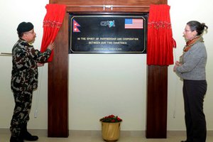 COAS General Chettri and U.S. Ambassador Taplitz Inaugurated ArmyTraining Center