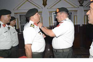 COAS General Rana Confers Insignia