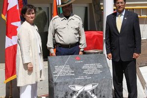Canadian Embassy Builds Permanent Gurkha Memorial in Kabul