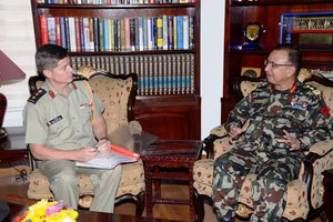 Canadian Military Attaché calls on COAS General Chhettri