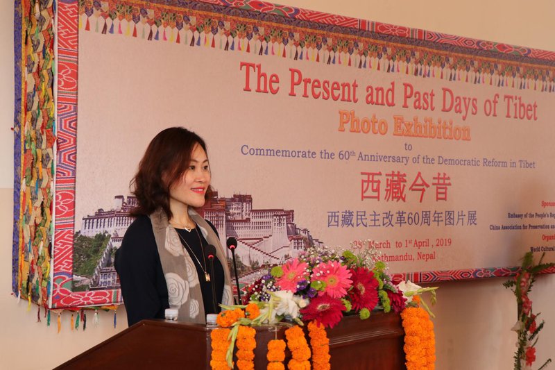 Chinese ambassador at Tibet exhibition.jpg