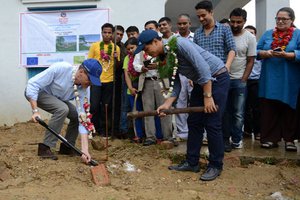 Construction begins for setting up 650 learning centers