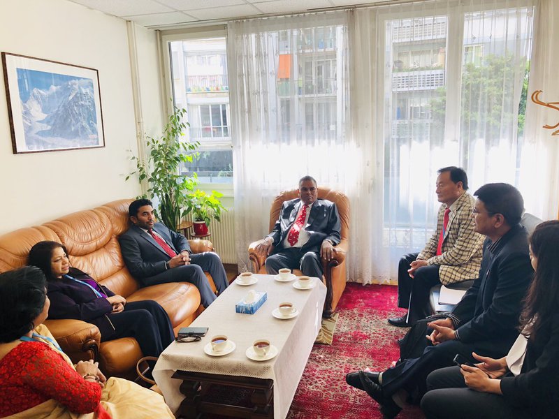 DPM with Maldivian Health Minister, 22 May 2019.JPG