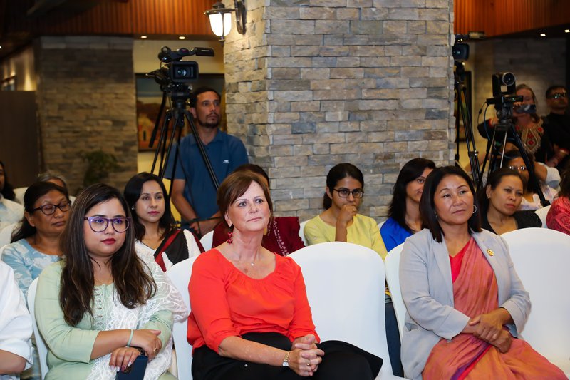 Deputy Speaker Hon Indira Rana Magar with Ambassador HE Felicity Volk during the Menopause to Menopeak dialogue.jpg