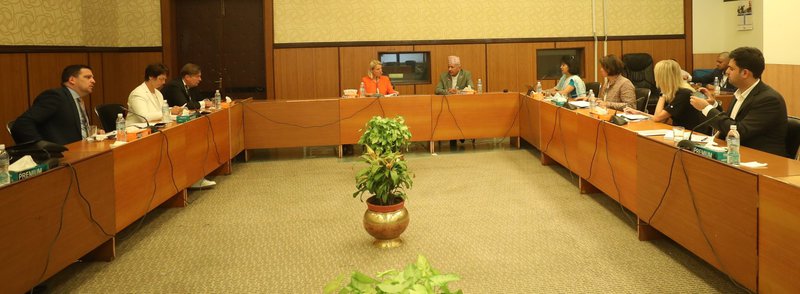 EU delegation with UML leader.jpg