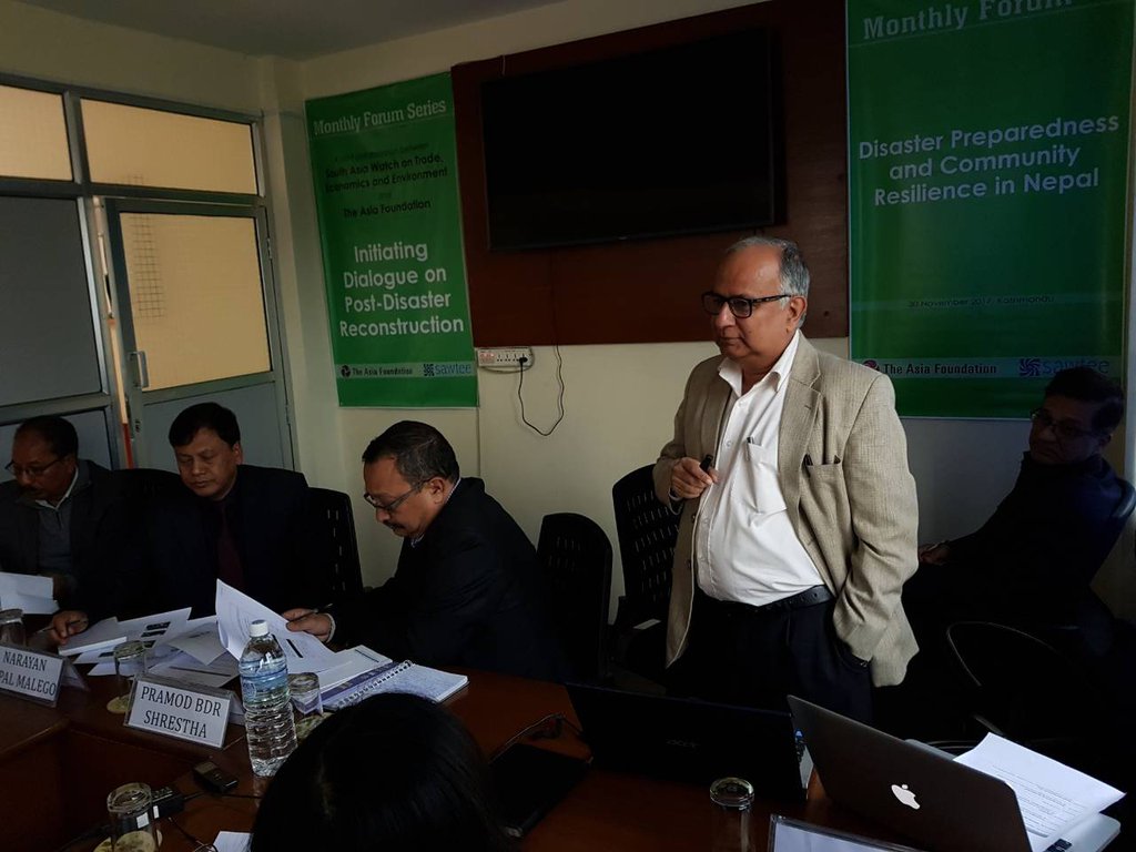 sawtee community resilience new spotlight magazine ajaya dixit executive director iset nepal