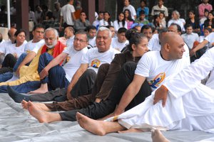 First International Day of Yoga in Nepal