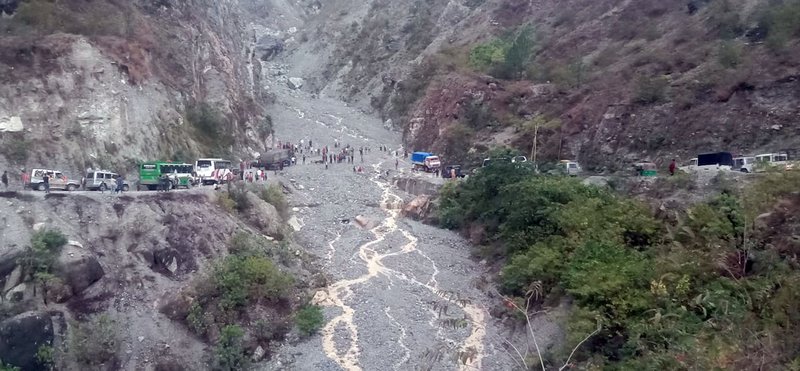 Flood swept road in chiwan.jpg