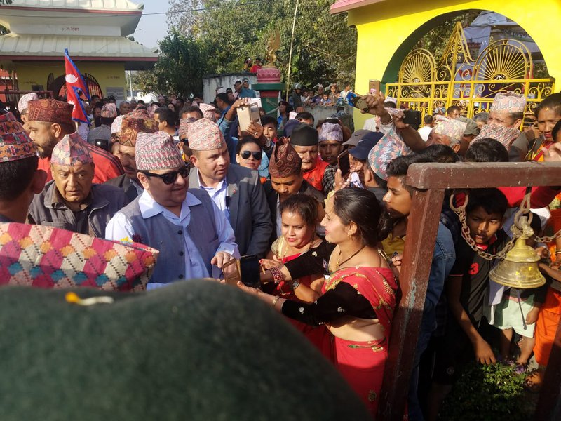 Former King Gyanendra in Udayapur.jpg