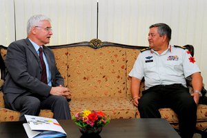 German ambassador met Nepal Army Chief