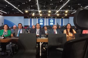 Ghimire in COP27 with delegation.jpg