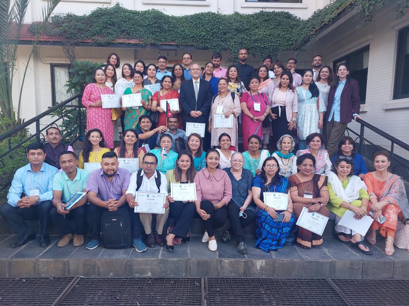 Group Picture with Ambassador Goder and Trainer Rosenthal_Kathmandu(1).jpg