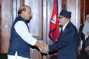 INDIAN HOME MINISTER'S VISIT: Security Matters
