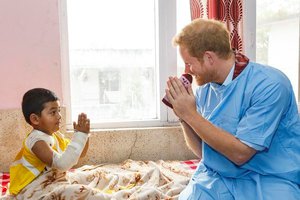 “I hoped to shine a spotlight on the resilience and resolve of the people of Nepal” Prince Harry
