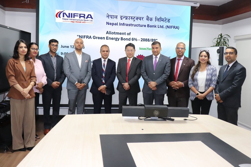 NIMB Ace Capital Ltd. Facilitates Allotment of “NIFRA Green Energy Bond
