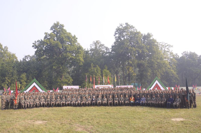 India Nepal joint military exercise .JPG