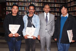 Indian author Gokhale addressed Nepali audiences