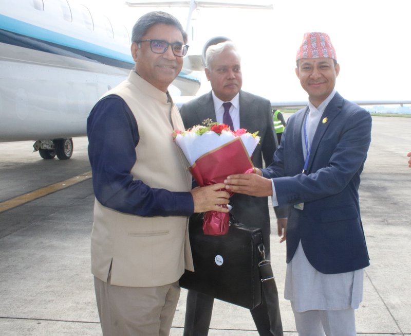 Indian foreign secretaty at TIA.jpeg