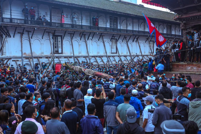 Indra jatra rush of people.jpg