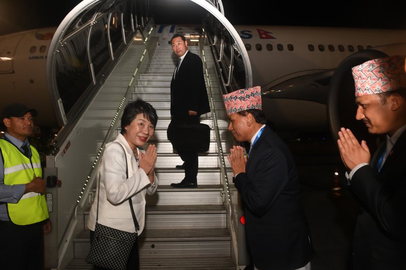 Japan foreign minister leaving.jpg