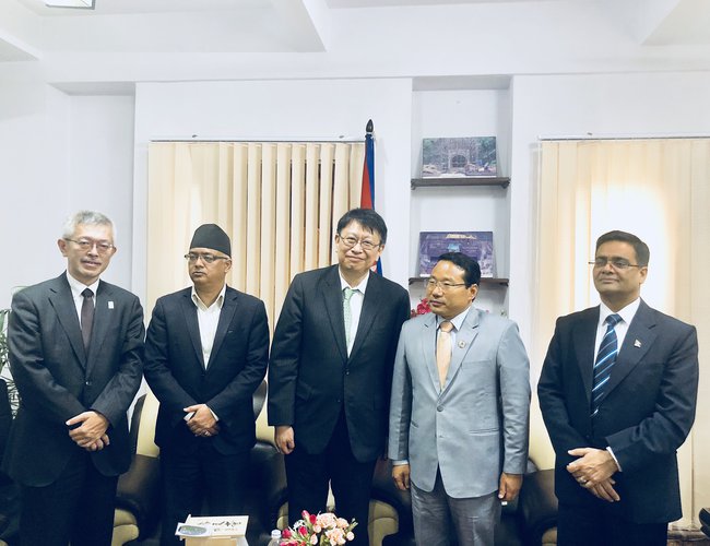 Japansese Ambassador with Minister Pun and officials.jpeg