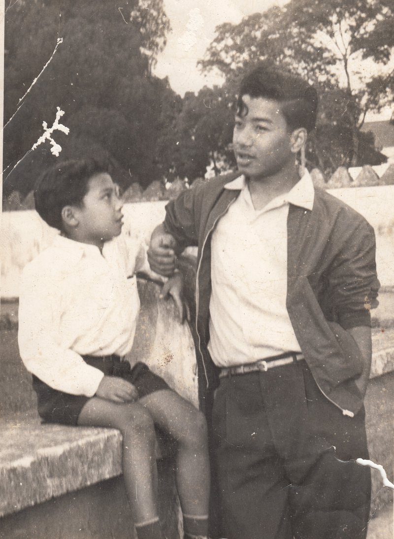 Karna Sakya and Yogendra Sakya (left).jpg