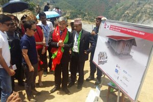 Korean Ambassador to Nepal attended Ground Breaking Ceremony of the ‘Post-Disaster health Service Recovery Program in Nuwakot’