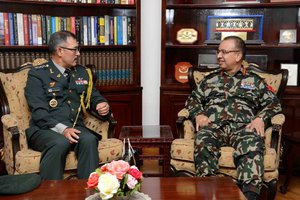 Korean Military Attaché calls on COAS General Chhetri
