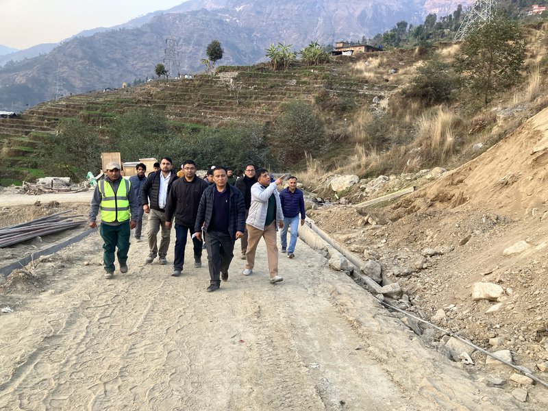 Kul Man Ghising long march to Barabishe.jpg