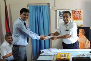 Kumari Bank supports flood and landslide victims