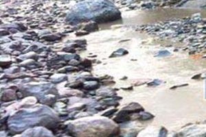 Landslide Blocks Kali Gandaki River