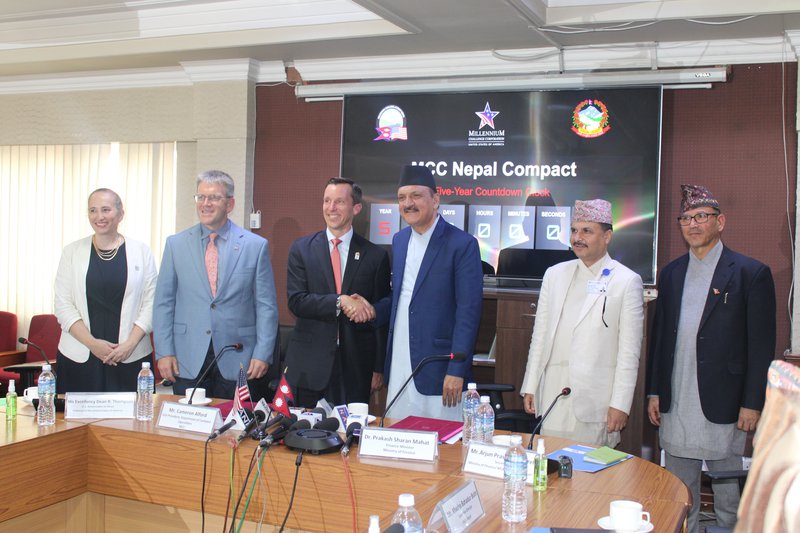 MCC Nepal signing for implentation .JPG