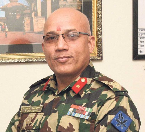 NA spokesperson Brigedier General Bhandari.jpg
