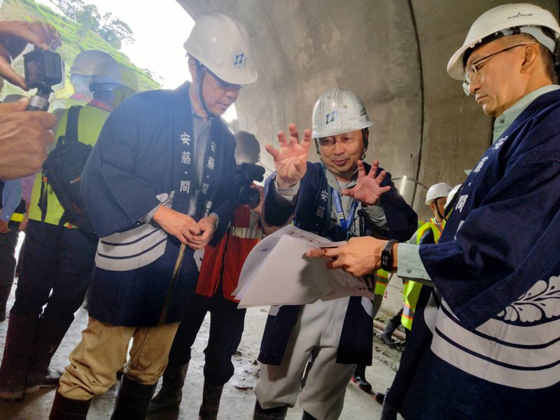 Nagdhunga Breakthrough evacuation tunnel .jpg