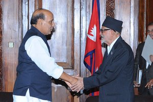 Nepal India securities are interlinked: Indian Home Minister Singh
