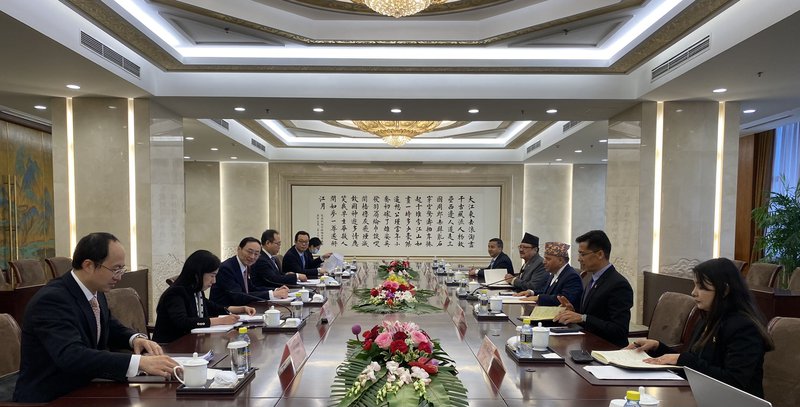Nepal china secreary level meeting .jpg
