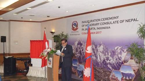 Nepal's ambassador opening Consul office.jpg