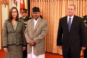 New U.S. Ambassador Teplitz Presents Credentials
