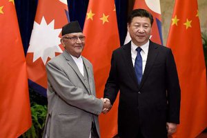 Oli and Chinese president Xi.jpg