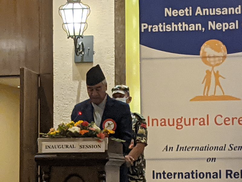 PM Deuba inaguraing niti workshop.jpg