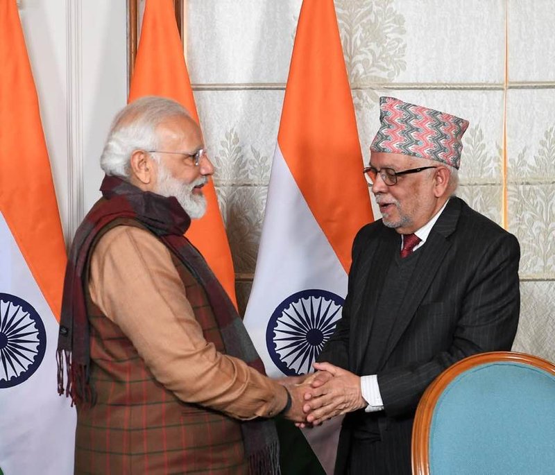 PM Modi and ambassador Acharya.jpg