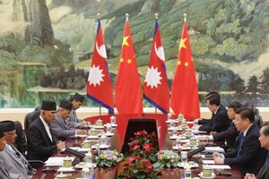 PM OLI’S CHINA VISITRevival of Grate Game?
