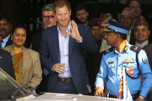 PRINCE HARRY’S VISITHealing Touch