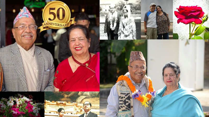 Pande celebrating 50 year of Marriage Anniversary.jpg